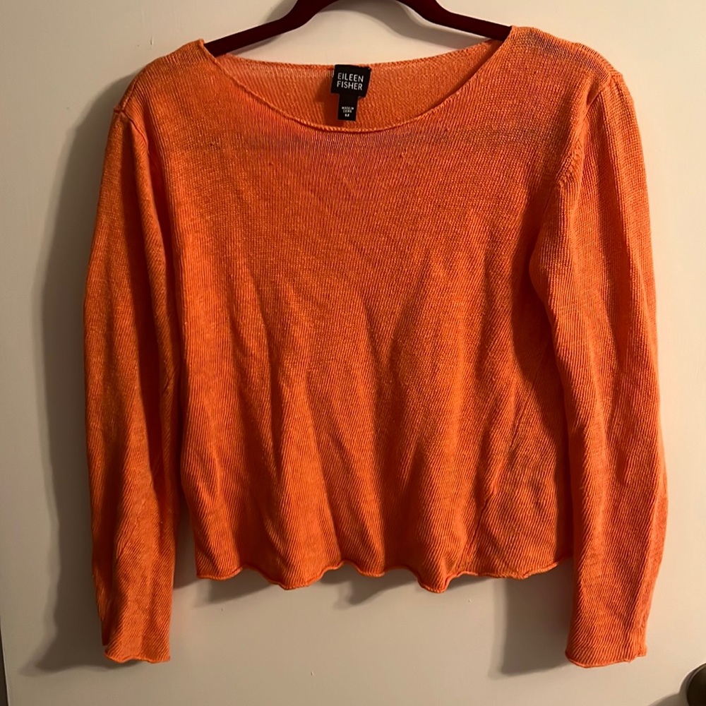 Orange Sweater